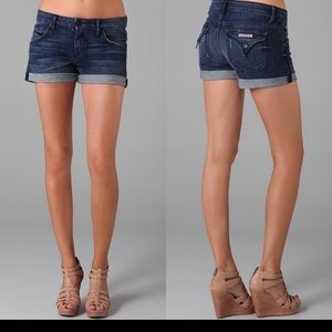 Hudson SZ 29 Hampton Cuffed Denim Short Designer